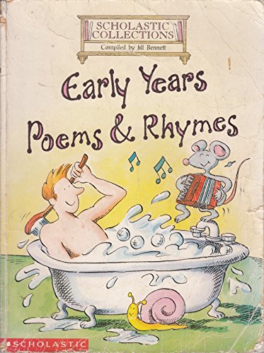 Cover of Early Years Poems and Rhymes by Jill Bennett Illustrated by Valeria Petrone