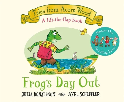 Cover of Frog’s Day Out by Julia Donaldson  Illustrated by Axel Scheffler