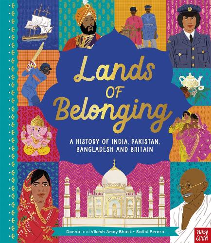 Cover of Lands of Belonging by Vikesh Amey Bhatt, Donna Amey Bhatt & Salini Perera